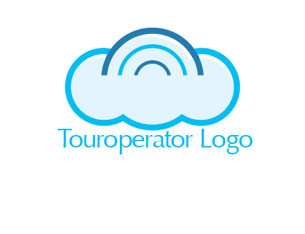 signals on cloud computing logo