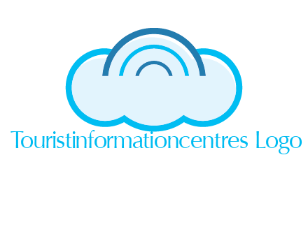signals on cloud computing logo
