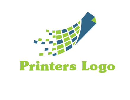 isolated pixels paper logo