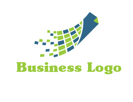 isolated pixels paper logo