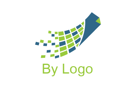 isolated pixels paper logo