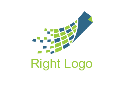 isolated pixels paper logo