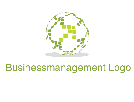 isolated pixels earth media logo