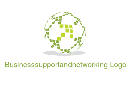 isolated pixels earth media logo