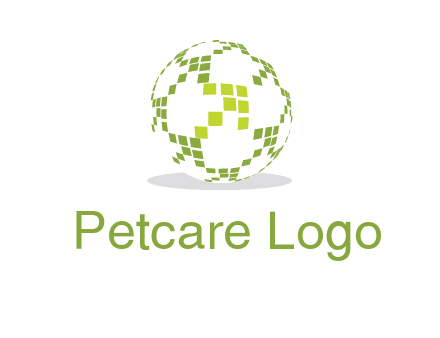 isolated pixels earth media logo