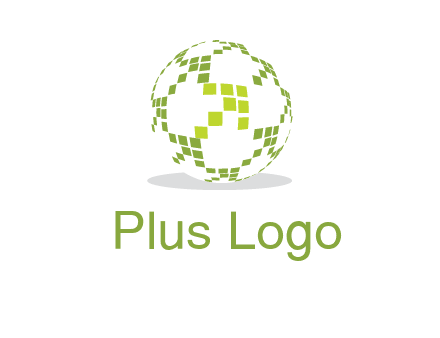 isolated pixels earth media logo