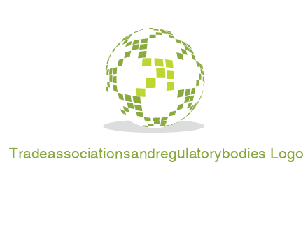 isolated pixels earth media logo