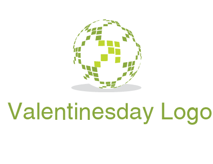 isolated pixels earth media logo