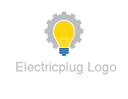gear and bulb engineering icon