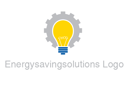 gear and bulb engineering icon