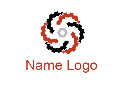 circle of half tires logo