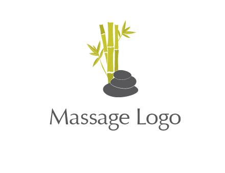 bamboo and stones massage icon
