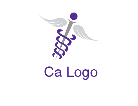 caduceus stick logo
