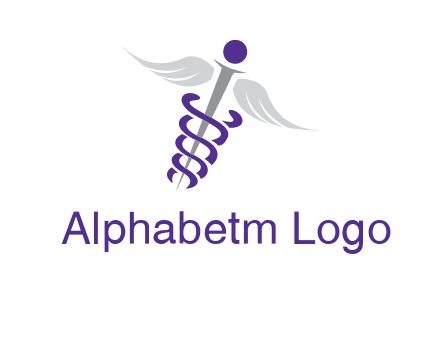 caduceus stick logo