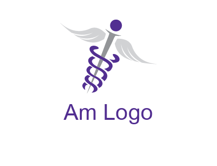 caduceus stick logo