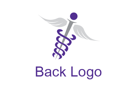 caduceus stick logo