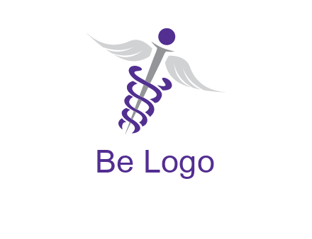 caduceus stick logo