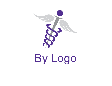 caduceus stick logo