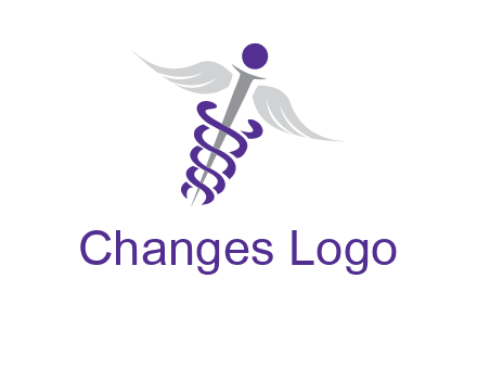 caduceus stick logo