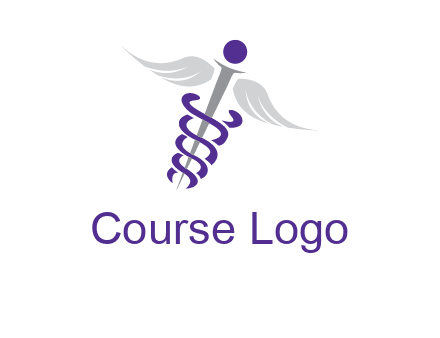 caduceus stick logo