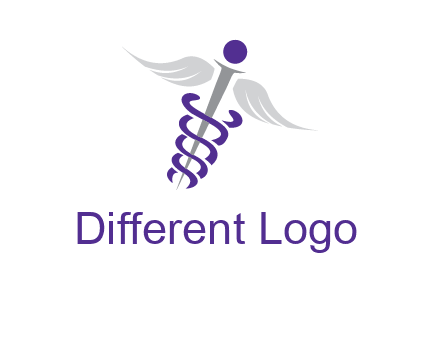 caduceus stick logo