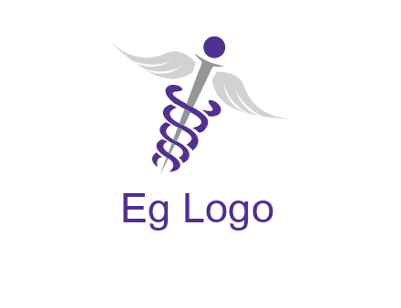 caduceus stick logo