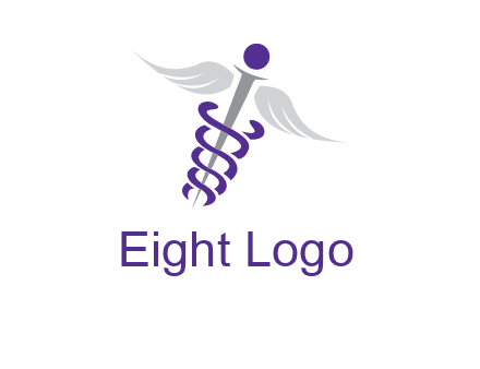 caduceus stick logo