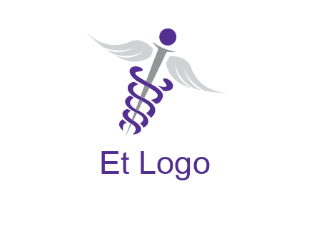caduceus stick logo