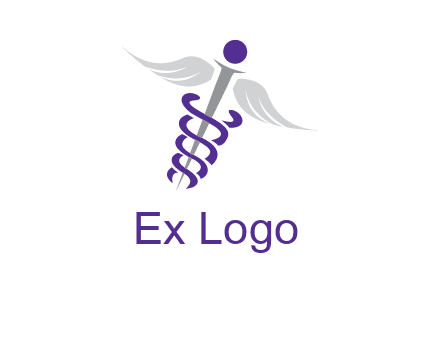caduceus stick logo