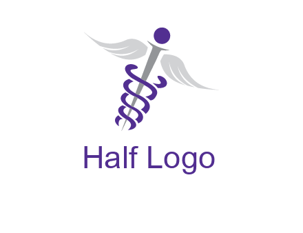 caduceus stick logo