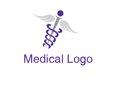 caduceus stick logo