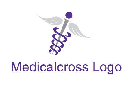 caduceus stick logo