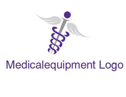 caduceus stick logo