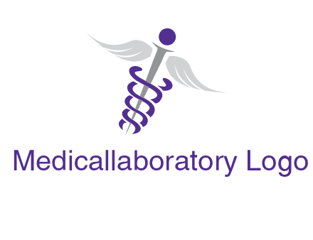 caduceus stick logo