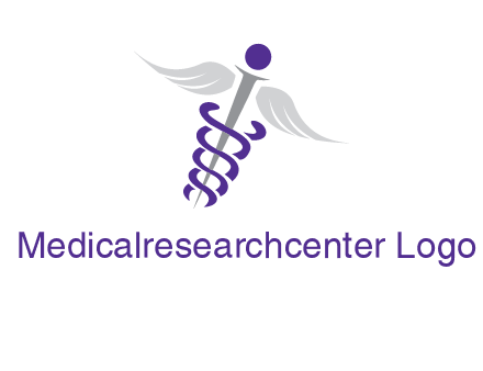 caduceus stick logo