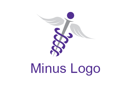 caduceus stick logo