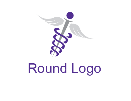caduceus stick logo