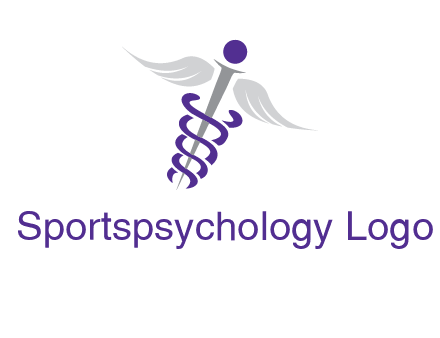 caduceus stick logo