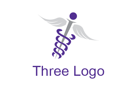caduceus stick logo
