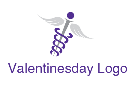 caduceus stick logo