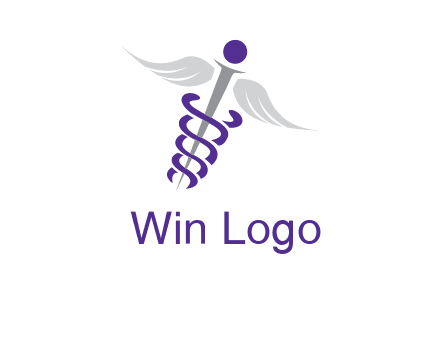 caduceus stick logo