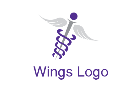 caduceus stick logo