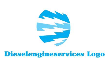 lightning bolts engineering logo