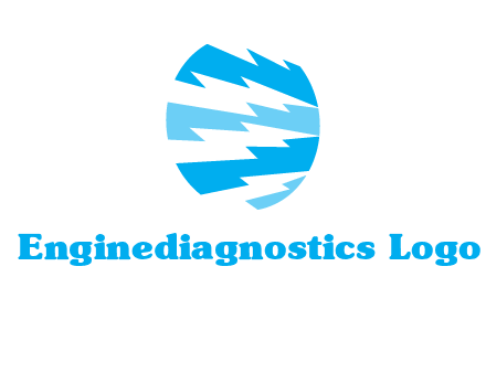 lightning bolts engineering logo