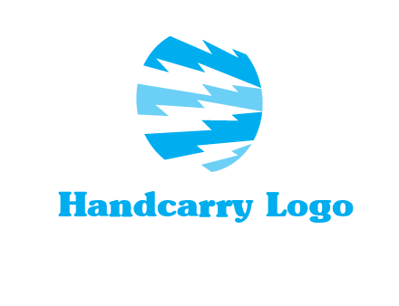 lightning bolts engineering logo