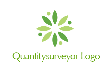flower swoosh people employment logo