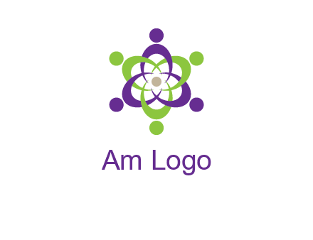 swoosh people employment logo