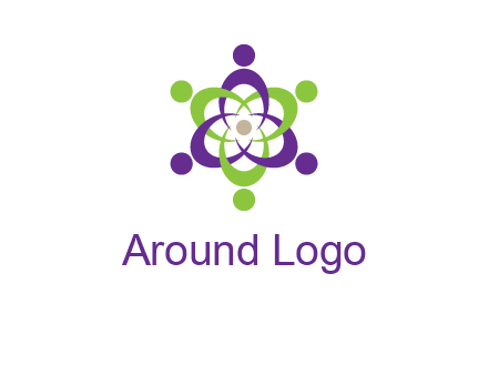swoosh people employment logo