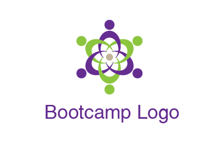 swoosh people employment logo