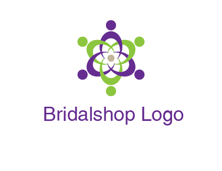 swoosh people employment logo